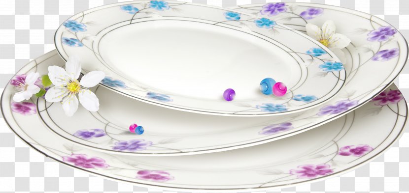Plate - Saucer - Beautiful Pattern Transparent PNG