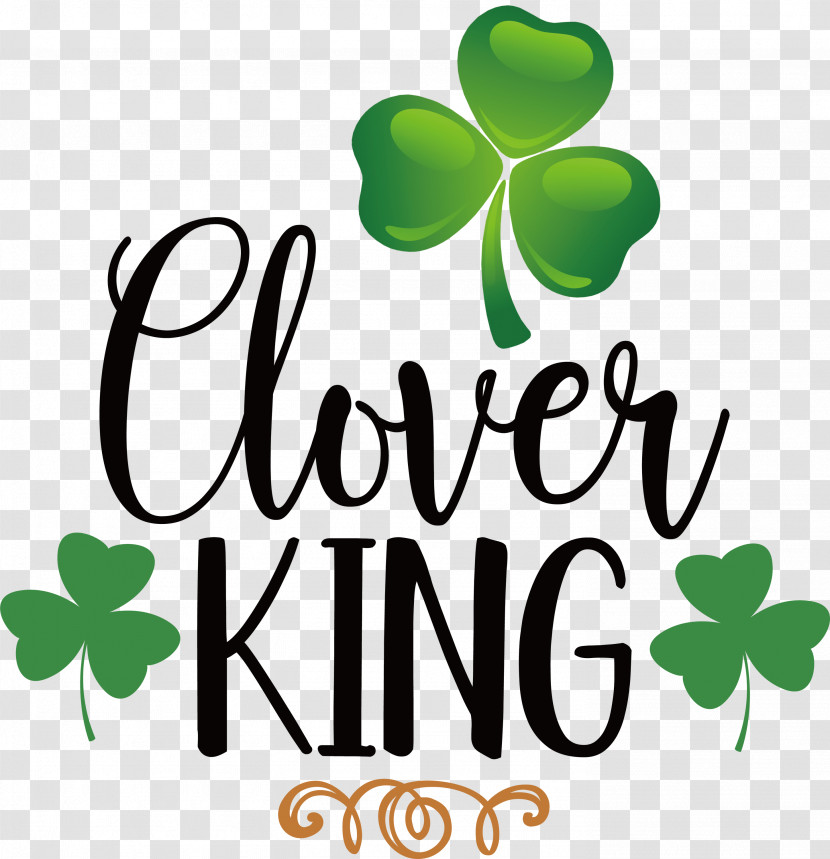 Clover King St Patricks Day Saint Patrick Transparent PNG