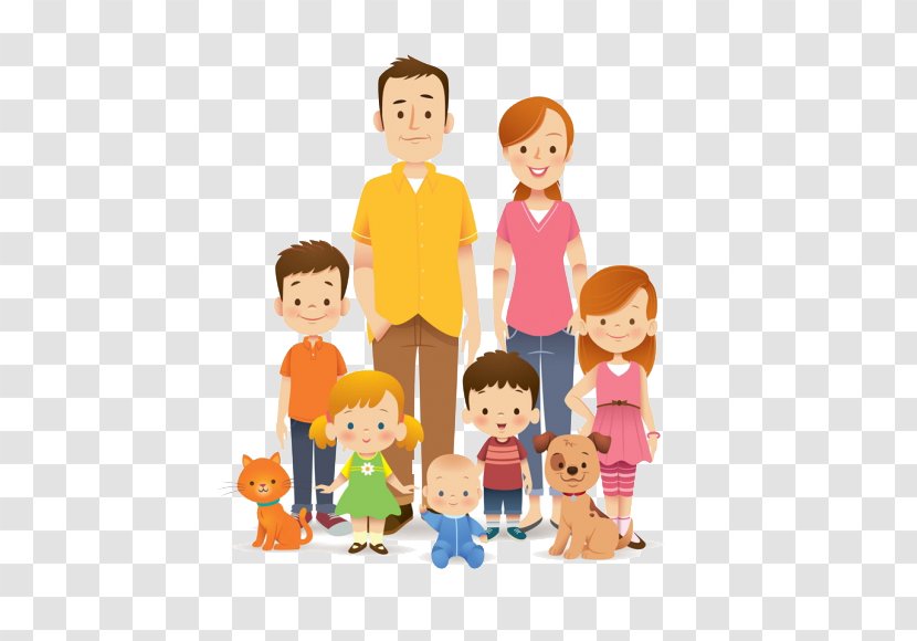 Family Child Character Illustration - Mother - Cartoon Home Transparent PNG