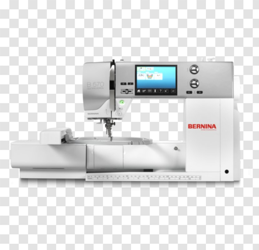 Bernina International Quilting Embroidery Sewing Machines - Machine - Hand Painted Transparent PNG