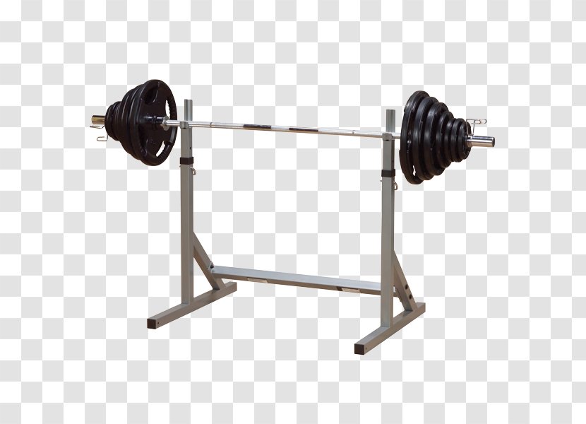 Power Rack Squat Weight Training Fitness Centre Exercise Equipment - Biceps Curl - Barbell Transparent PNG