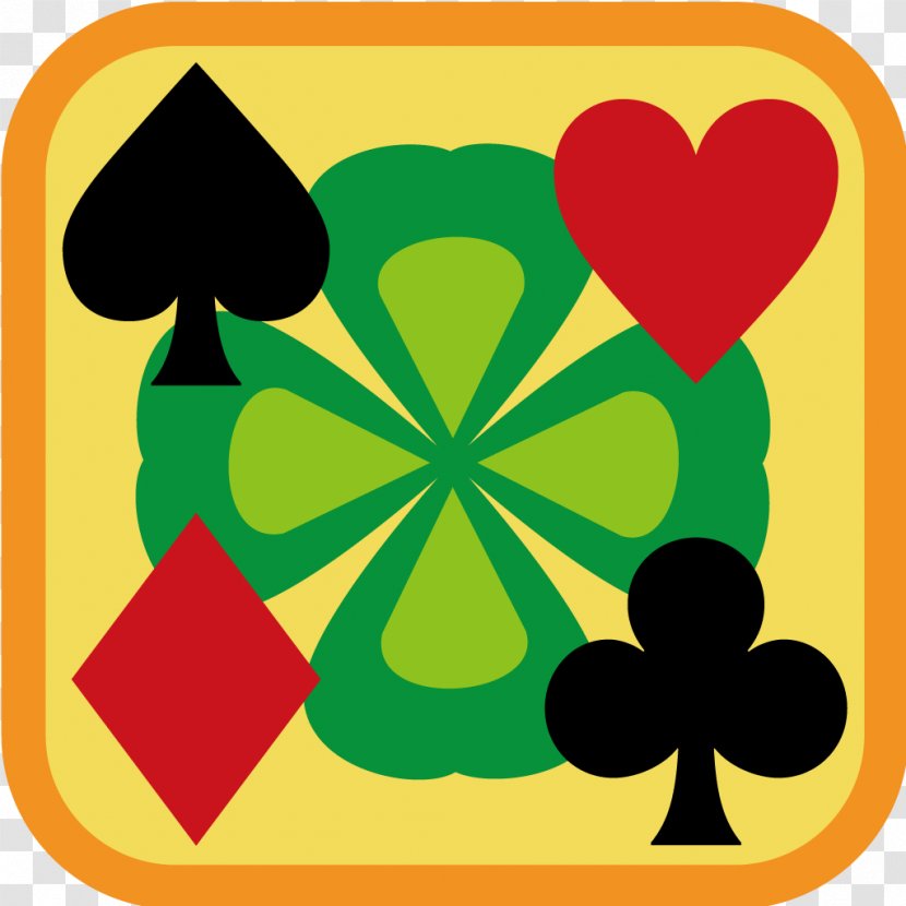 Playing Card Ace Clip Art - Heart - Clover Leaf Transparent PNG