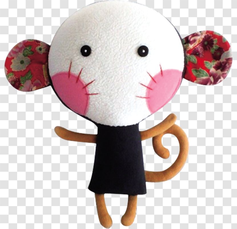 Stuffed Toy Doll Collecting - Pink - Plush Monkey Transparent PNG