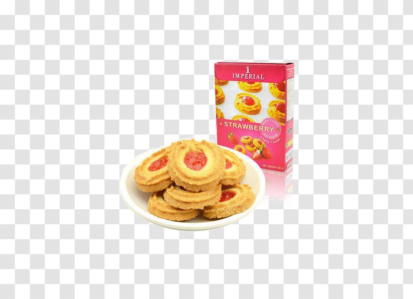 Cookie Milkshake Thai Cuisine Danish Pastry Biscuit - Taste - Thailand Imperial Brand Strawberry Jam Flavored Butter Cookies Transparent PNG