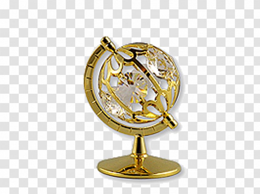 Globe Metal Google Images - Gold - Refined Transparent PNG