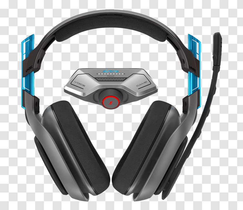 Halo 5: Guardians ASTRO Gaming A40 TR With MixAmp Pro Headphones - Audio Equipment - Playstation Plus Transparent PNG