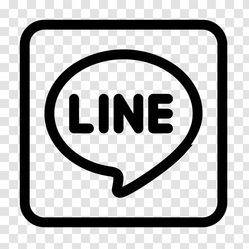 Social Media LINE Facebook Messenger - Text Transparent PNG