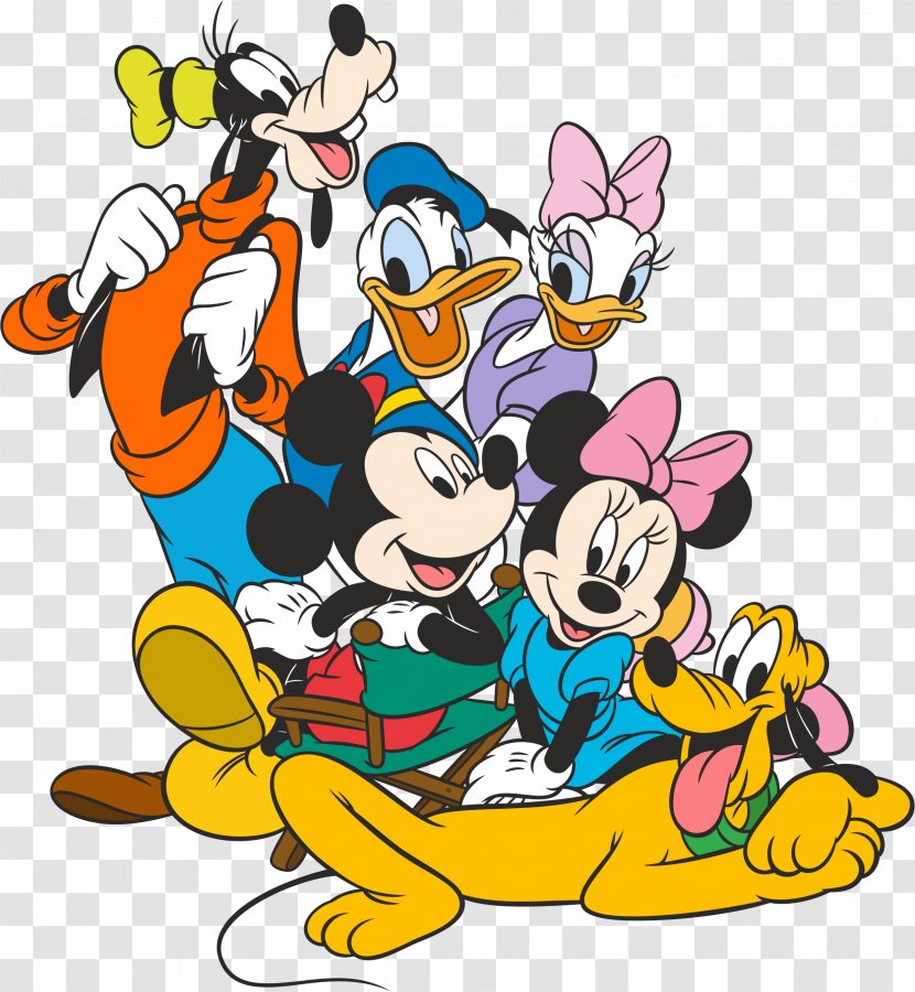 Pluto Daisy Duck Mickey Mouse Donald Minnie - Micky Transparent PNG