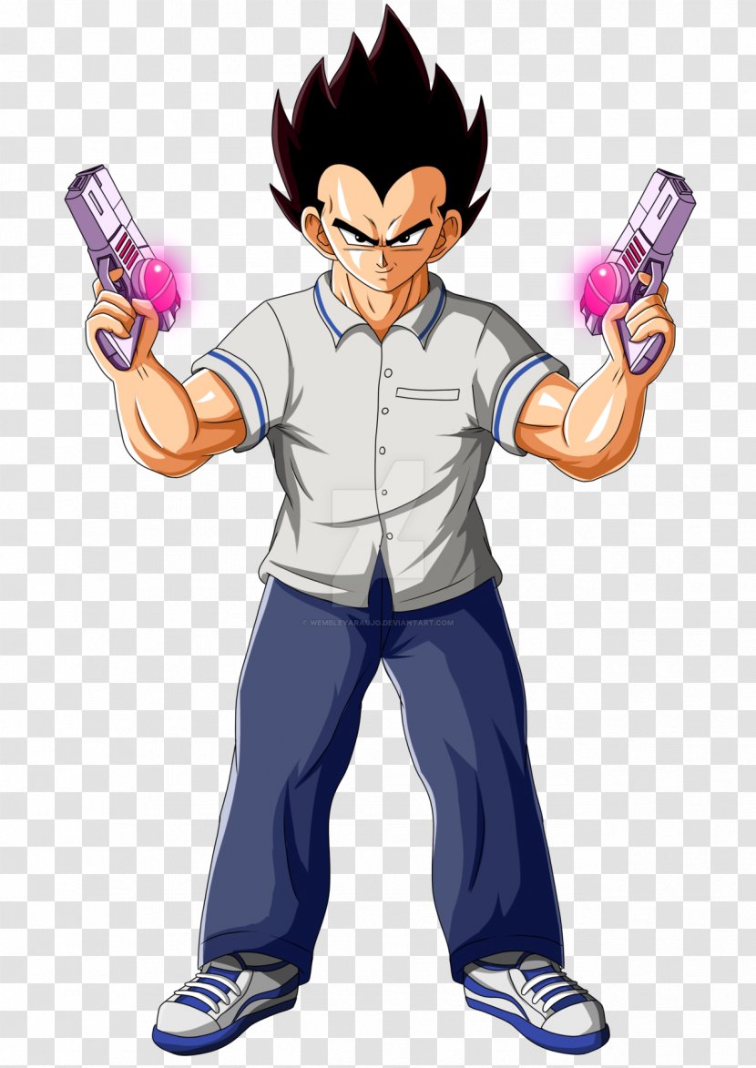 Vegeta Gal*Gun: Double Peace Bulma Krillin - Cartoon - Goku Transparent PNG