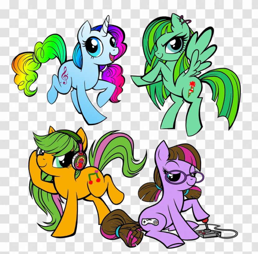 Pony Derpy Hooves Power Ponies - Mythical Creature - Animal Transparent PNG