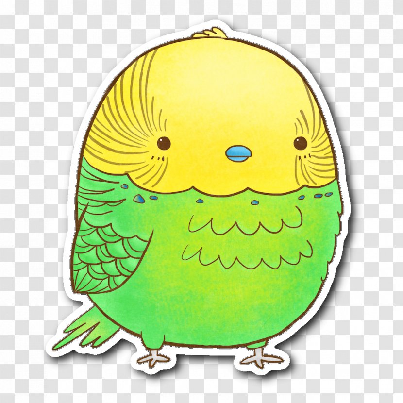 Parakeet Budgerigar Sticker Cockatoo Beak - Cartoon - Flying Transparent PNG