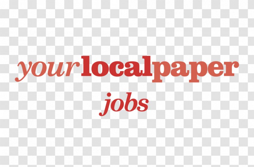 Your Local Paper Industry Job Sales - Red - Text Transparent PNG