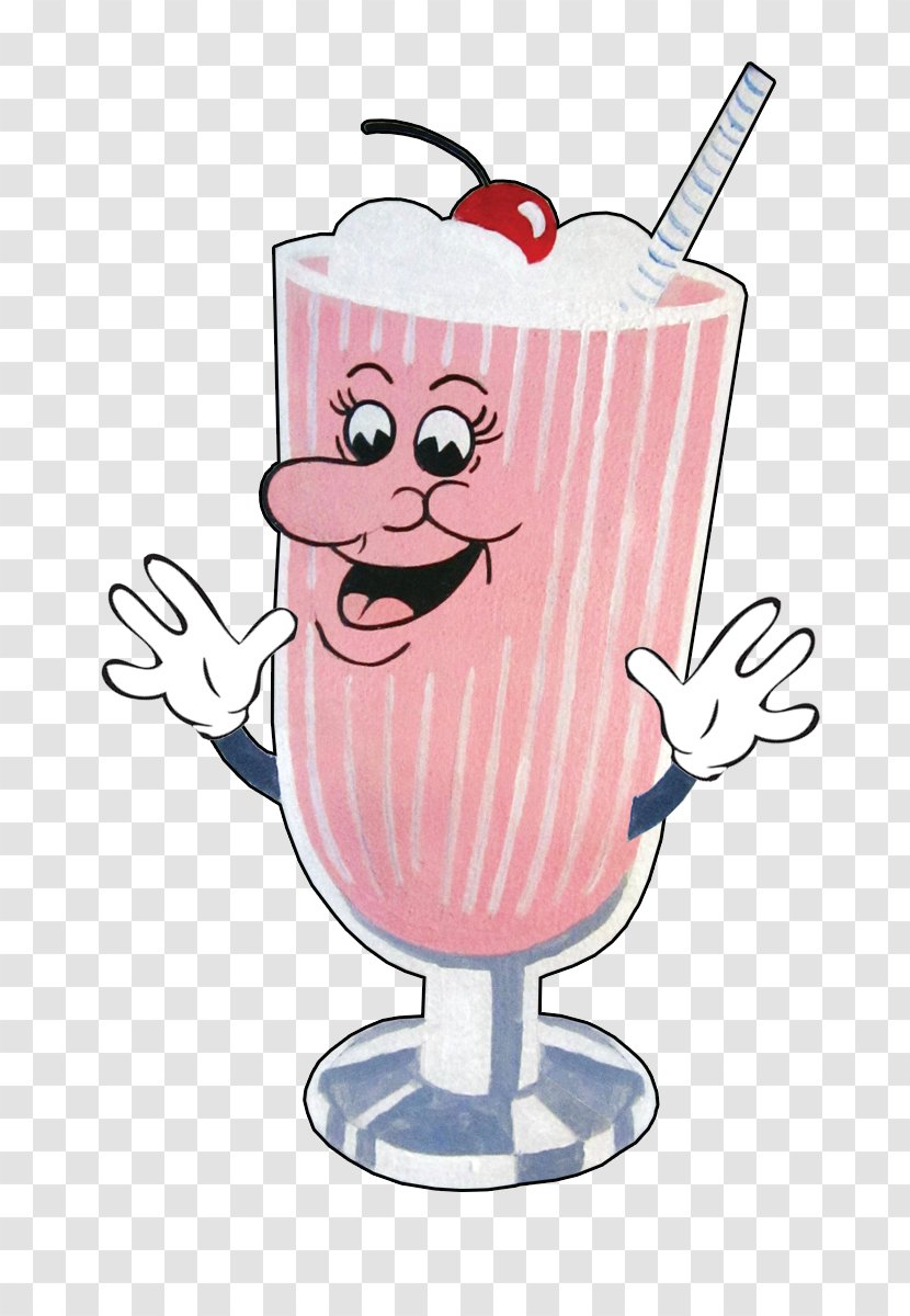 Milkshake Character Clip Art - Drinkware Transparent PNG
