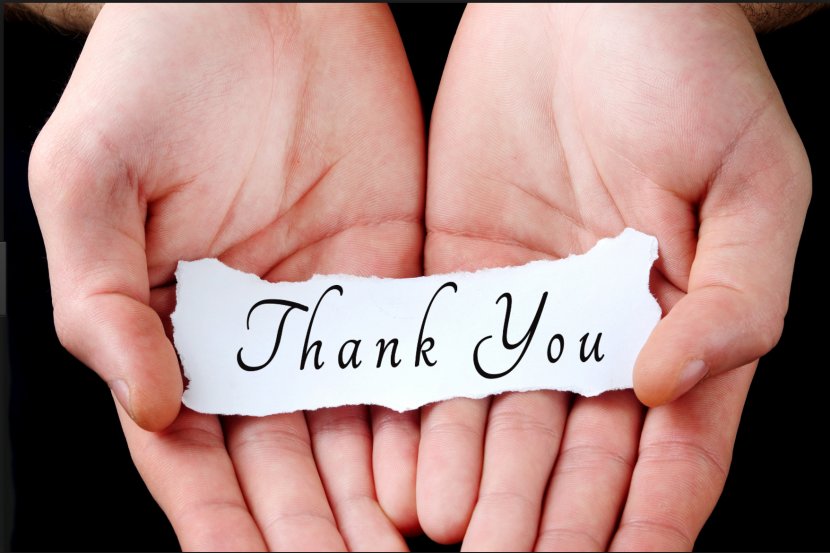 YouTube Donation Love Gratitude Friendship - Thank You Transparent PNG