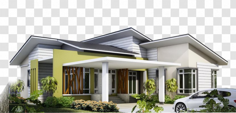 Bungalow Window House Plan Roof - Home - Tanah Lot Transparent PNG