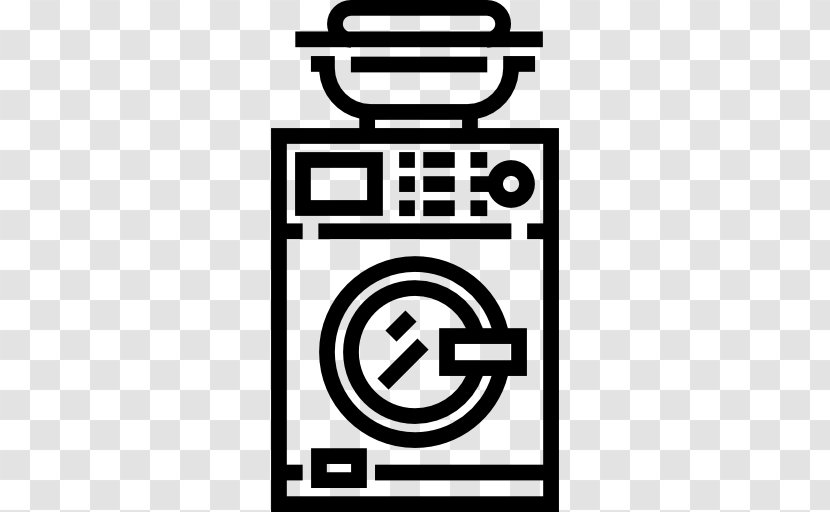 Washing Machines Laundry Room - Black - Vector Transparent PNG