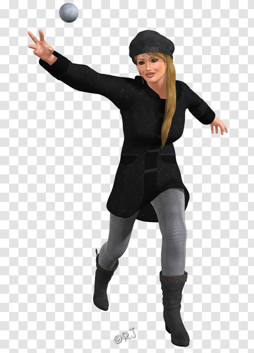 Shoe Leggings Costume Headgear Sleeve - Snowball Fight Transparent PNG