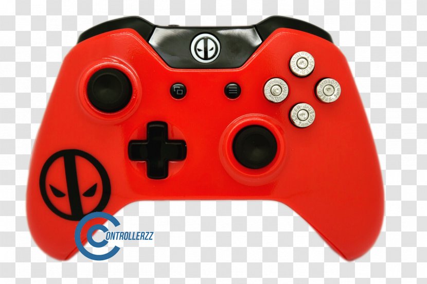 Xbox One Controller Deadpool Game Controllers Gears Of War 4 Joystick - Technology Transparent PNG