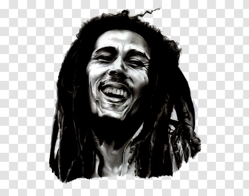 Bob Marley Clip Art - Silhouette - Clipart Transparent PNG