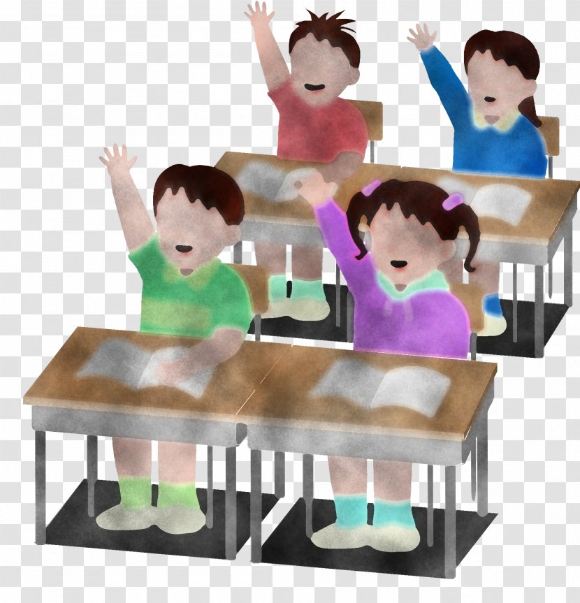 Table Furniture Cartoon Play Child - Room - Toddler Animation Transparent PNG