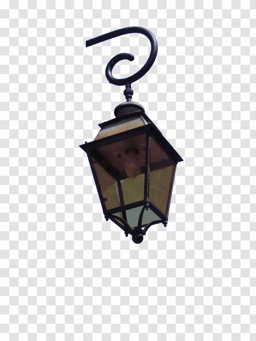 Street Light Lighting Lantern - Ceiling Fixture - On The Corner Transparent PNG