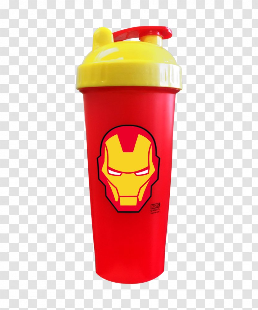 Iron Man Spider-Man Hulk Captain America Cocktail Shaker - Yellow Transparent PNG