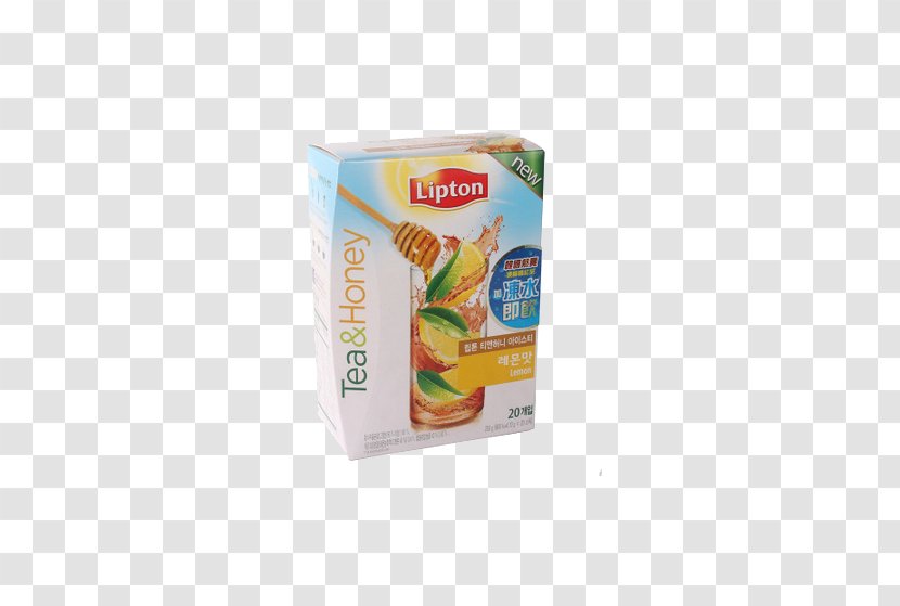 Iced Tea Lemon Lipton - Ice Granules Transparent PNG