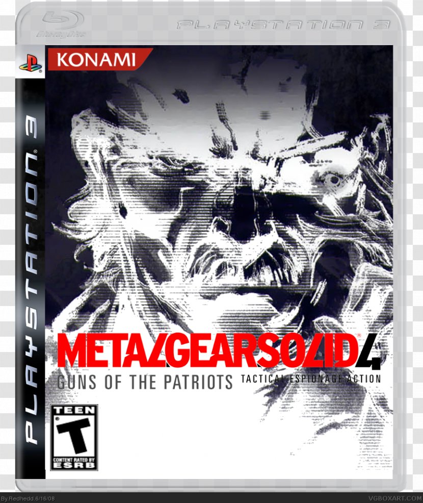 Metal Gear Solid 4: Guns Of The Patriots PlayStation 3 PC Game Video Personal Computer - 4 Transparent PNG