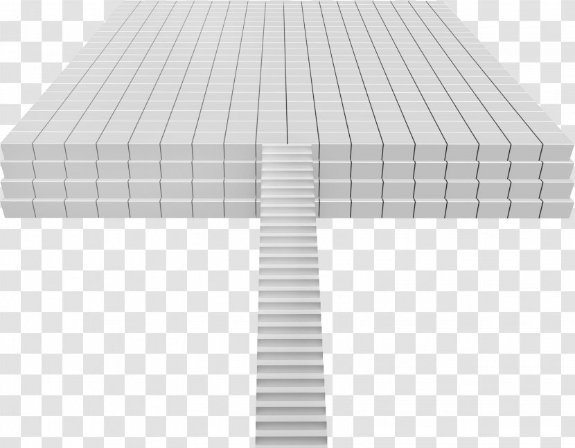 Structure Symmetry White Pattern - Floor - Ladder Transparent PNG