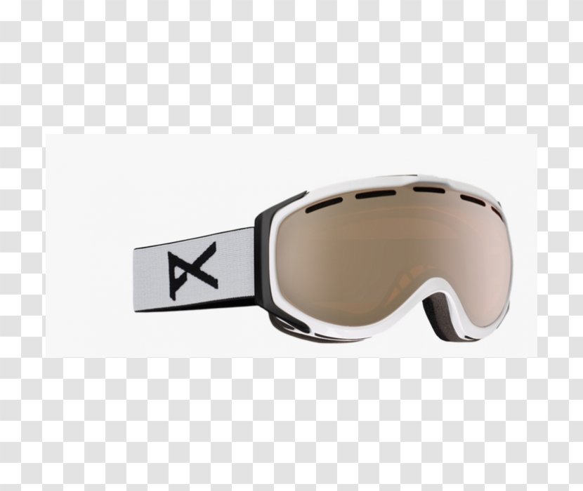 Snowboard Goggles Gafas De Esquí Glasses White - Personal Protective Equipment Transparent PNG