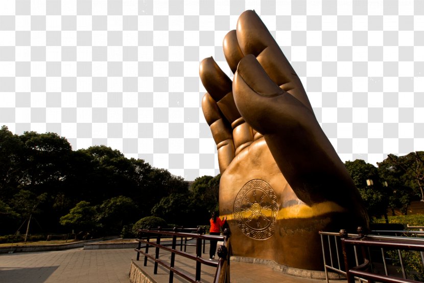 Grand Buddha At Ling Shan Mengshan Giant Leshan Daibutsu Tourism - Aaaaa Tourist Attractions Of China - Wuxi Mountain Scenic Transparent PNG