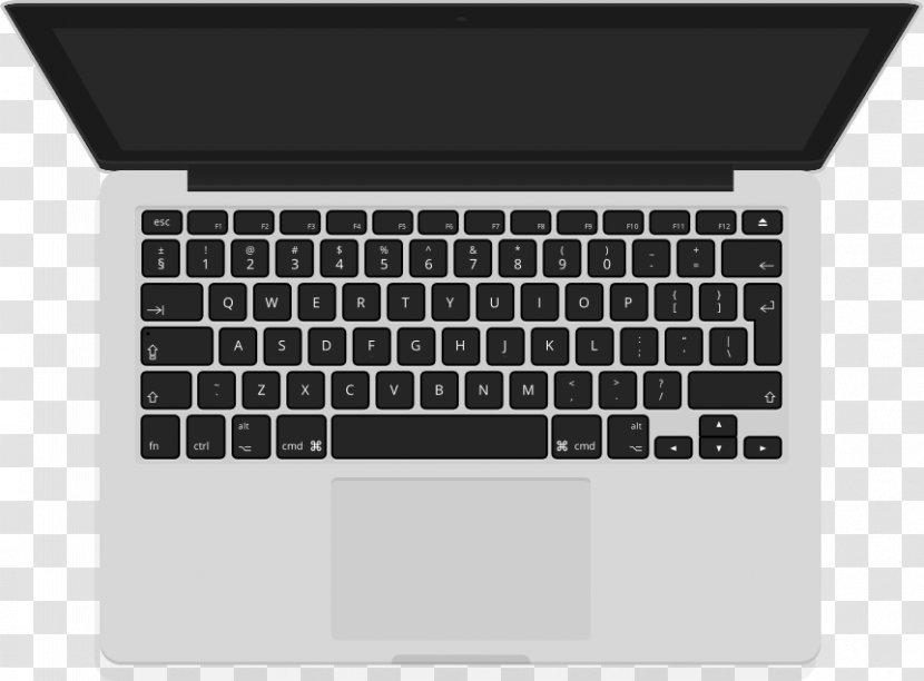 MacBook Pro Air Laptop Computer Keyboard - Numeric Keypad - Macbook Transparent PNG
