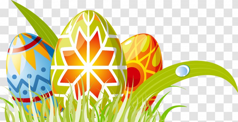 Easter Bunny Egg Clip Art - Grass Family - Eggs Transparent PNG