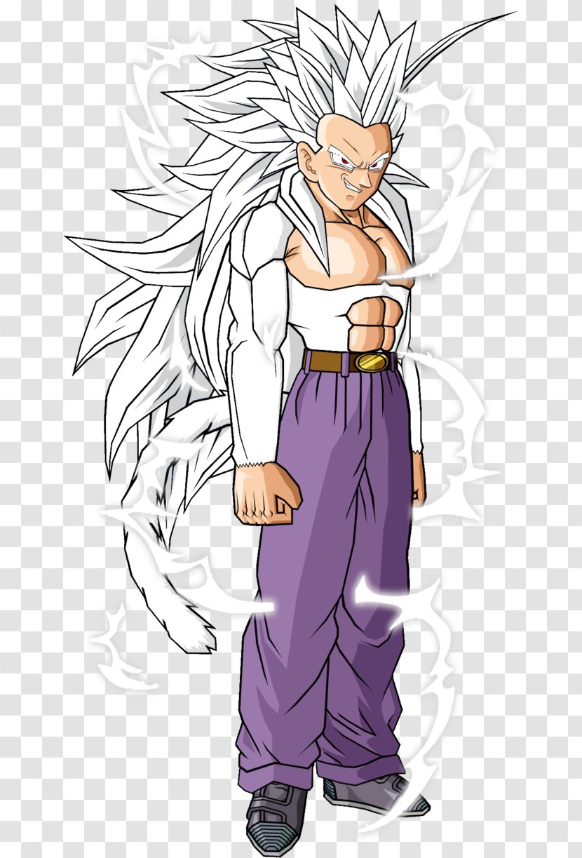 Gotenks Goku Trunks Vegeta - Silhouette Transparent PNG