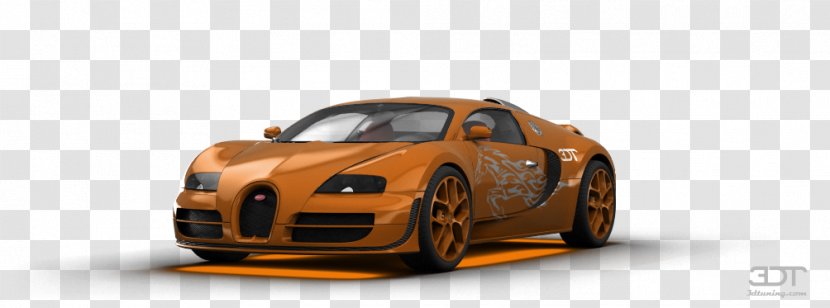 Bugatti Veyron Model Car Automotive Design - Scale - 2010 Transparent PNG