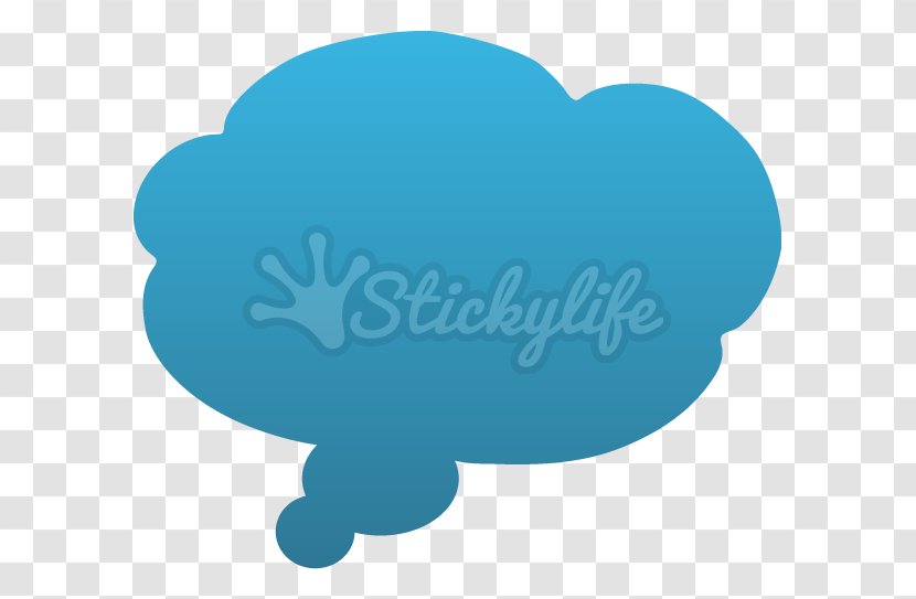 Speech Balloon Sticker Clip Art - Cloud - Sky Transparent PNG