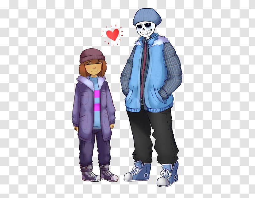 Undertale Winter Clothing Outerwear Drawing - Costume - Jacket Transparent PNG