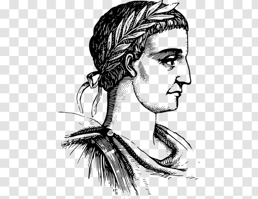 Roman Empire Emperor Clip Art - Facial Hair - Treaty Of Rome Transparent PNG