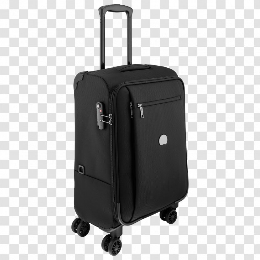 Delsey Suitcase Hand Luggage Baggage Spinner - Black - Antler Transparent PNG