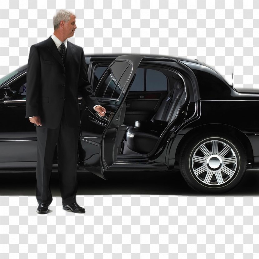 Car Luxury Vehicle Limousine Chauffeur Driving - Wheel Transparent PNG