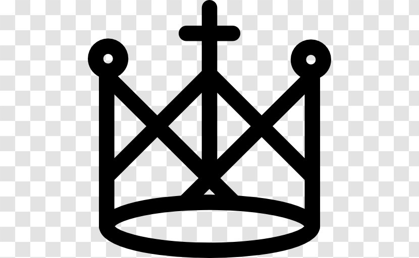 Angie's Tailor Shop Cross And Crown Christian - Symbol Transparent PNG