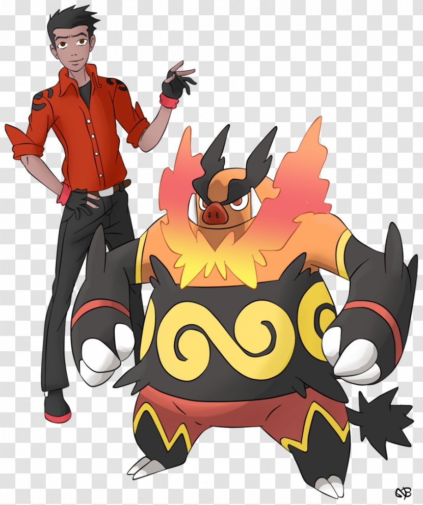 Pokémon Sun And Moon Omega Ruby Alpha Sapphire Pokemon Black & White Crystal X Y - Emboar Transparent PNG