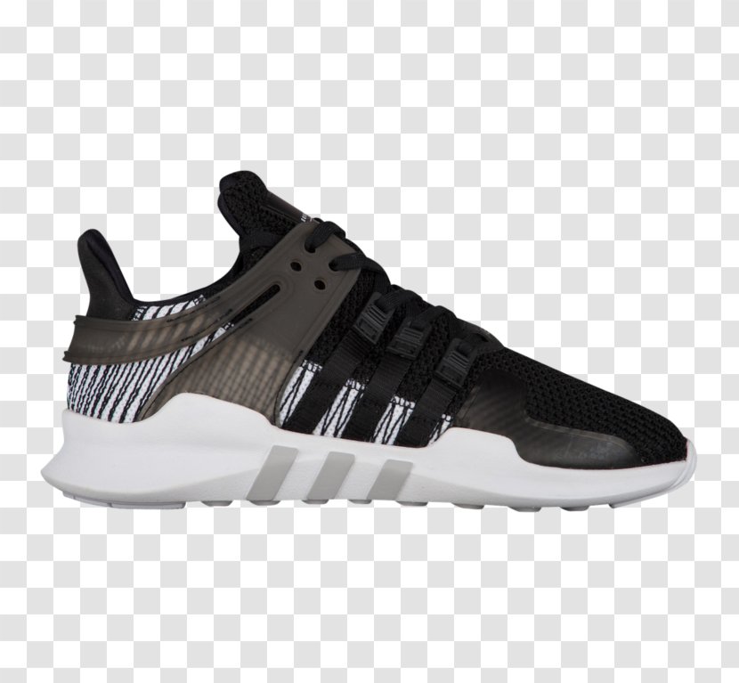 Mens Adidas Originals EQT Cushion ADV Support - Eqt Adv - Black/White Sneaker Black/White/Blue CQ3006Black/White/Blue10.5 Sports ShoesAdidas School Backpacks For Boys Transparent PNG