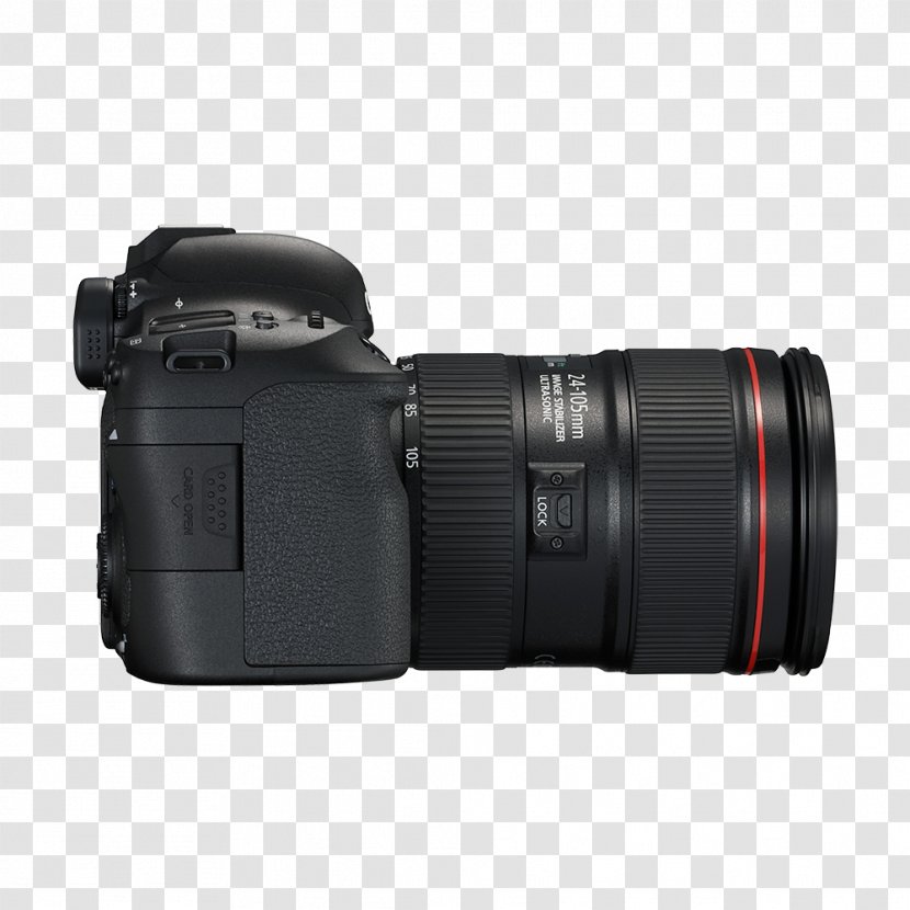 Canon EOS 6D Mark II 5D 80D EF Lens Mount - Camera Accessory Transparent PNG