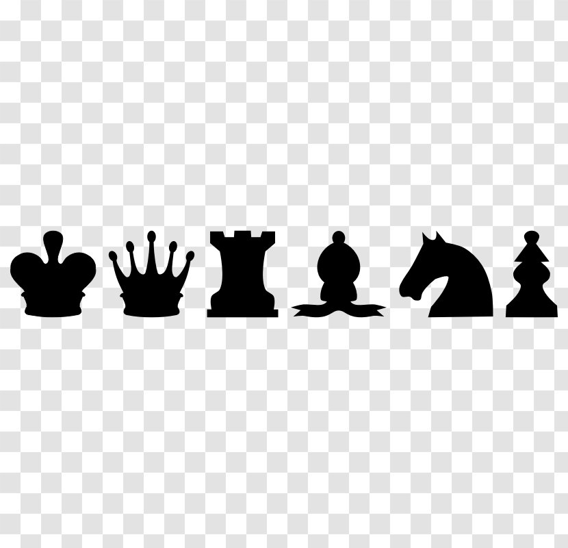 Chess Piece Queen King Clip Art - Text Transparent PNG