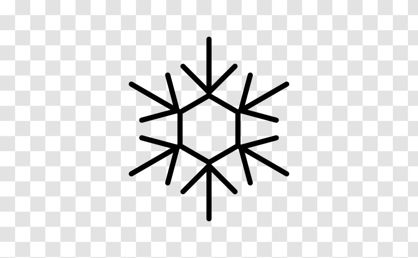 Snowflake Drawing - Symbol Transparent PNG