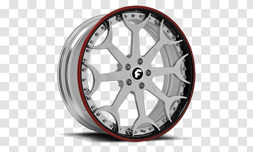 Alloy Wheel Car Forging Rim Tire - Spoke Transparent PNG
