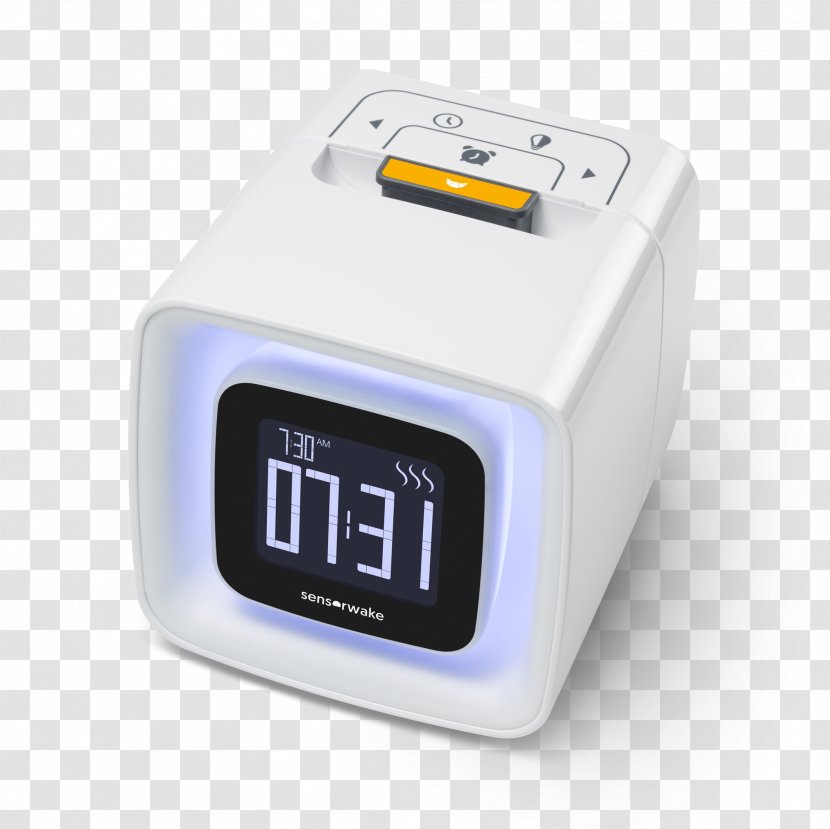 Alarm Clocks Table Sensorwake Réveil Olfactif - Clock Transparent PNG