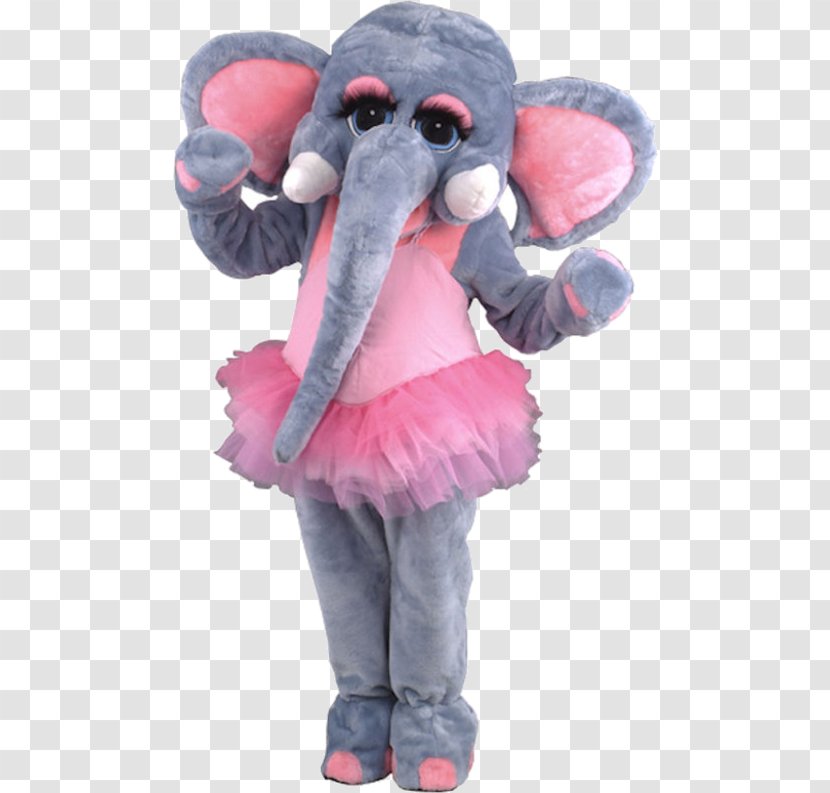 Elephant Costume Party Mascot Adult Transparent PNG