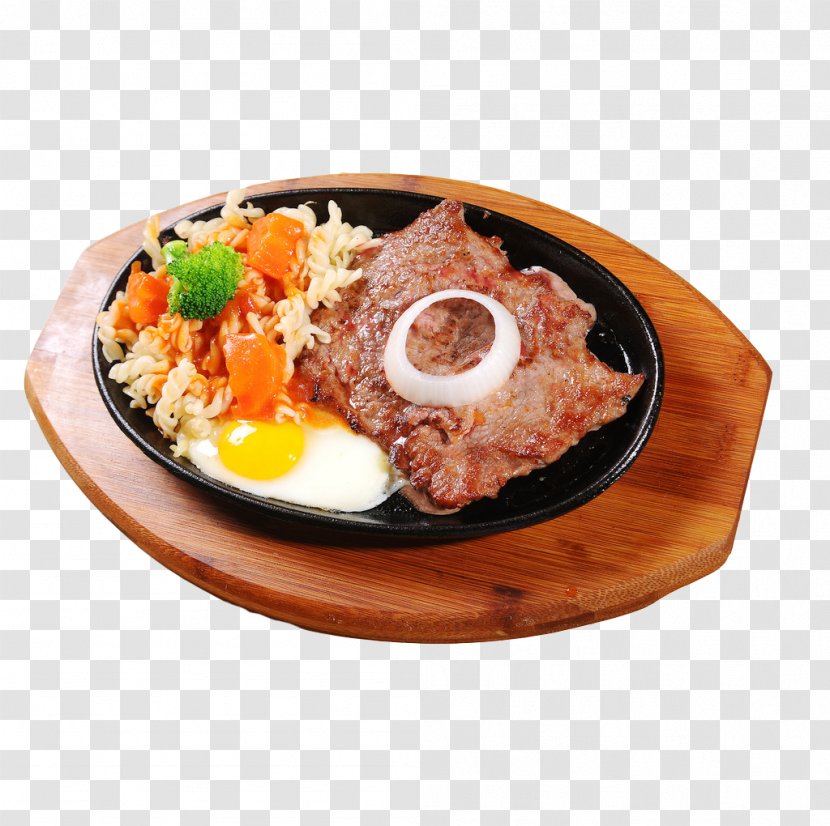 Pepper Steak Bell Yangzhou Fried Rice Egg - Dish - Beef With Black Transparent PNG